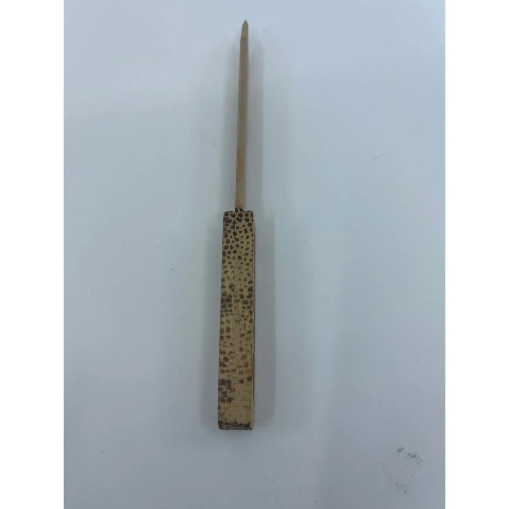 Hand Carved Wooden Letter Opener Garden‎ Marker 